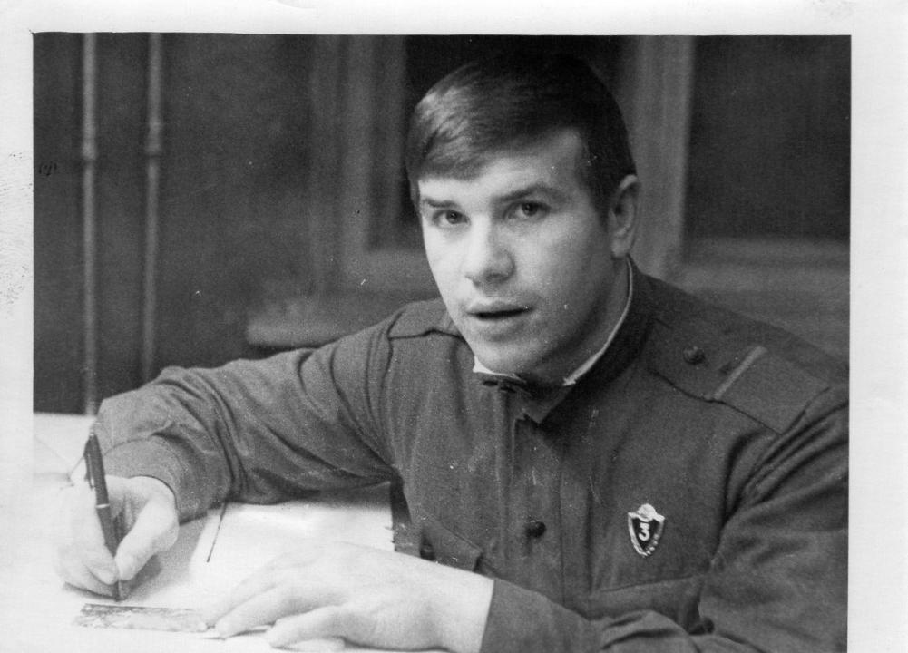 Образцов в молодости